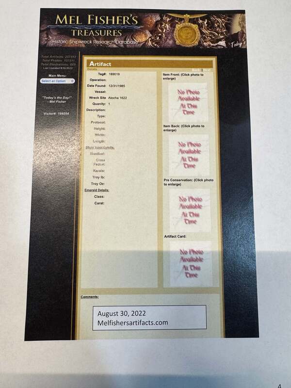 Bolivia 8 Reales ND "1715 Fleet Shipwreck" PCGS 62 2