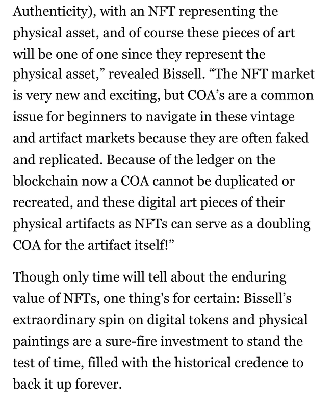 Business Standard: Interview with JR Bissell - Page 9