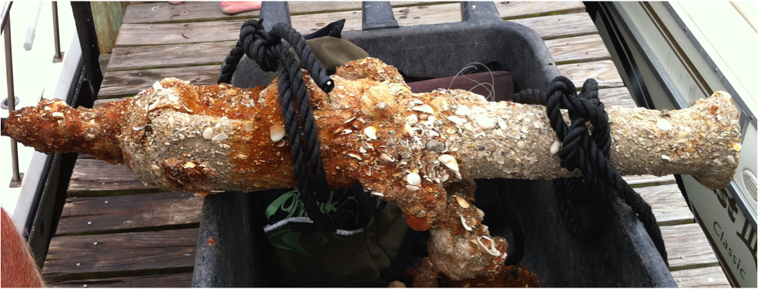 Peru 2 Escudos 1698 Cuzco "1715 Plate Fleet Shipwreck" FOUND IN CANNON 5