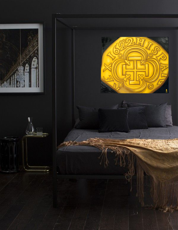 Treasure Paintings by JR Bissell: A Pirate Rendition of First Gold 2