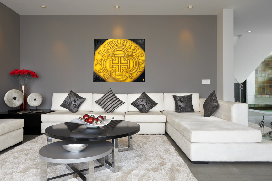 Treasure Paintings by JR Bissell: A Pirate Rendition of First Gold 4