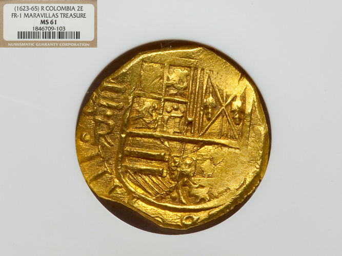 Pirate Gold Coins | Colombia 2 Escudos 2