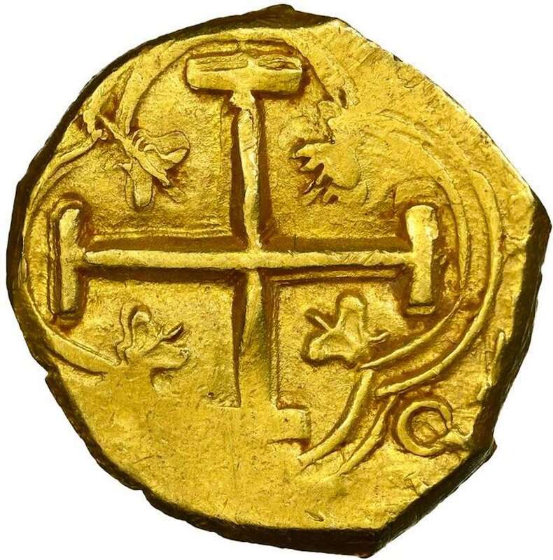 Colombia 2 Escudos 1642-63 "1715 Fleet Shipwreck" NGC 62 5