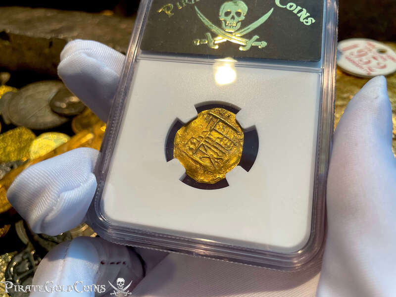 Colombia 2 Escudos 1692 "1715 Fleet Shipwreck" NGC 58 5