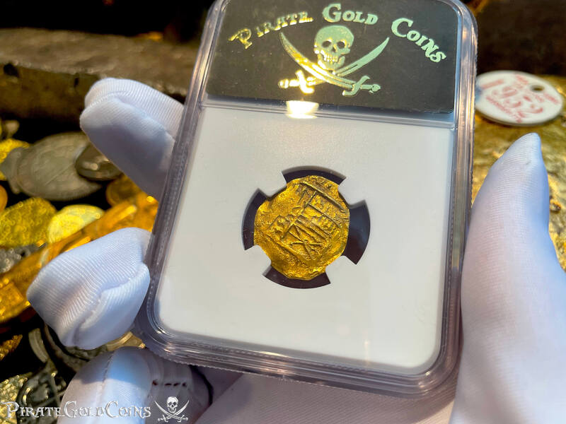 Colombia 2 Escudos 1692 "1715 Fleet Shipwreck" NGC 58 7