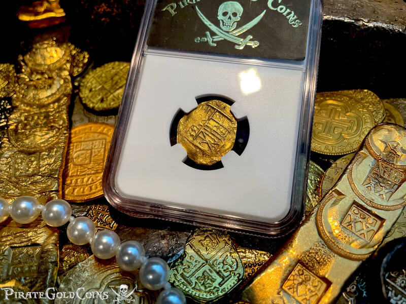 Colombia 2 Escudos 1692 "1715 Fleet Shipwreck" NGC 58 9