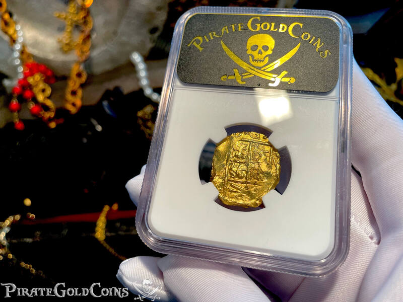 Colombia 2 Escudos 1694-1713 "Cannon Find! From the 1715 Fleet Shipwreck" NGC 62 18