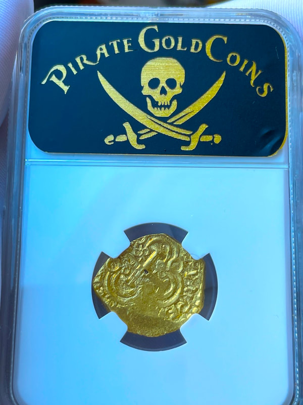 Colombia 2 Escudos 1694-1713 "1715 Fleet Shipwreck" NGC 63 10