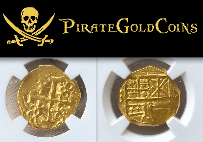 Pirate Gold Coins | Colombia 2 Escudos 38