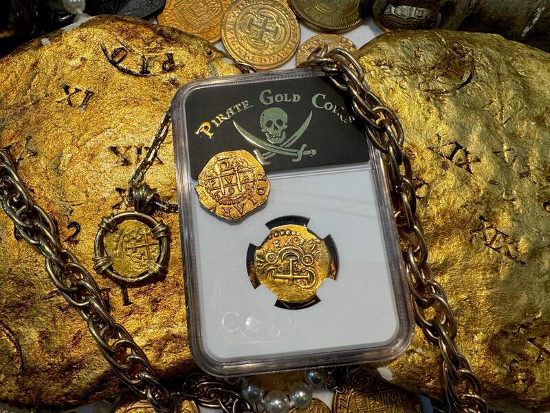 Colombia 2 Escudos 1703 "1715 Fleet Shipwreck" NGC 58 11