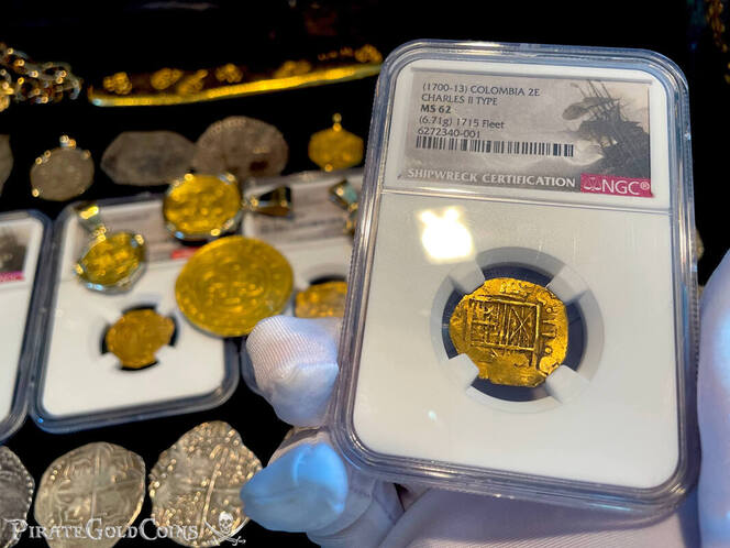 Pirate Gold Coins | Colombia 2 Escudos 52