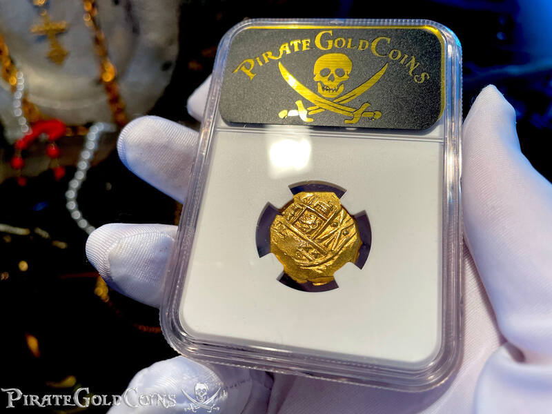 Colombia 2 Escudos 1700-13 "From 1715 Fleet Shipwreck" NGC 63 8