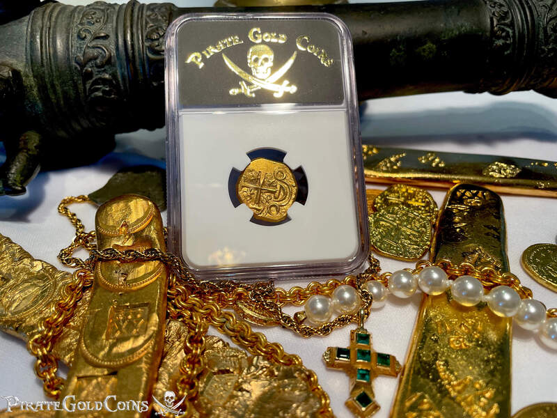 Colombia 2 Escudos 1700-13 "1715 Fleet Shipwreck" NGC 63 10