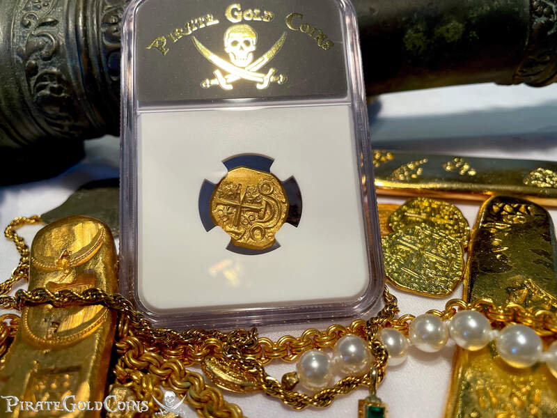 Colombia 2 Escudos 1700-13 "1715 Fleet Shipwreck" NGC 63 11