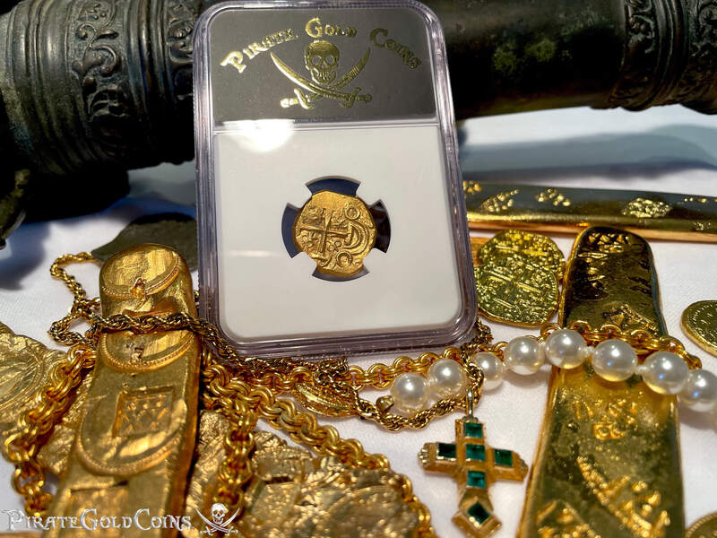 Colombia 2 Escudos 1700-13 "1715 Fleet Shipwreck" NGC 63 12