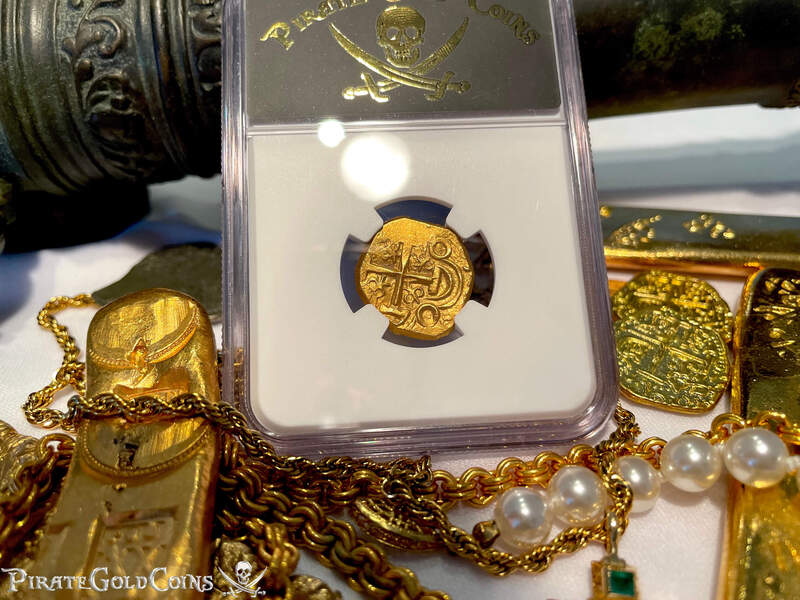 Colombia 2 Escudos 1700-13 "1715 Fleet Shipwreck" NGC 63 16