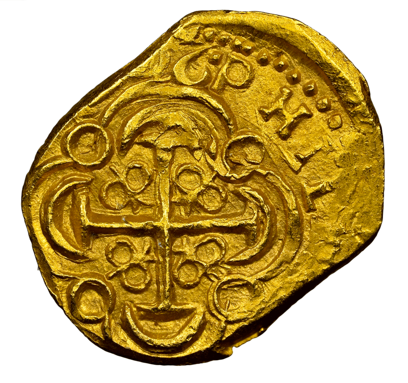 Colombia 2 Escudos 1700-14 "Charles III & Philip V" NGC 64 5