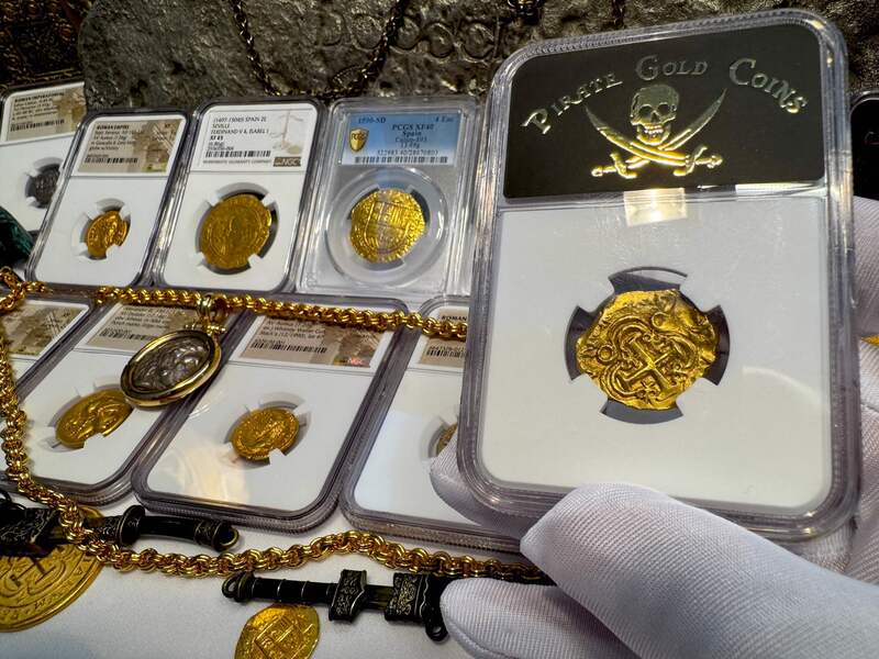 Colombia 2 Escudos 1700 "1715 Fleet Shipwreck" NGC 63 20