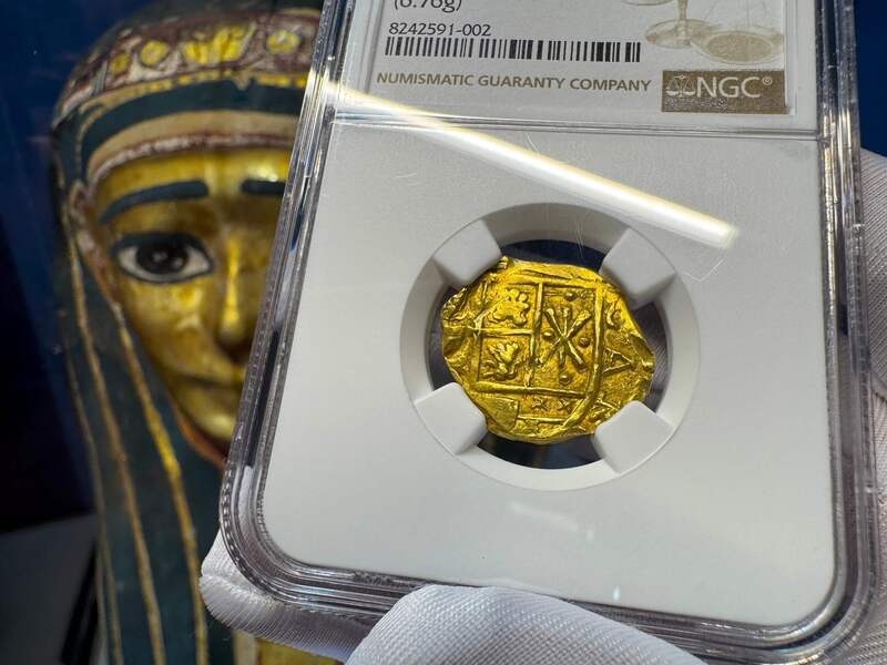 Colombia 2 Escudos 1700 "1715 Fleet Shipwreck" NGC 63 7