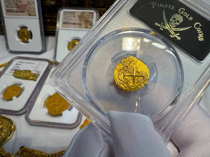 Colombia 2 Escudos 1701-1709 "1715 Fleet Shipwreck" PCGS 63 15