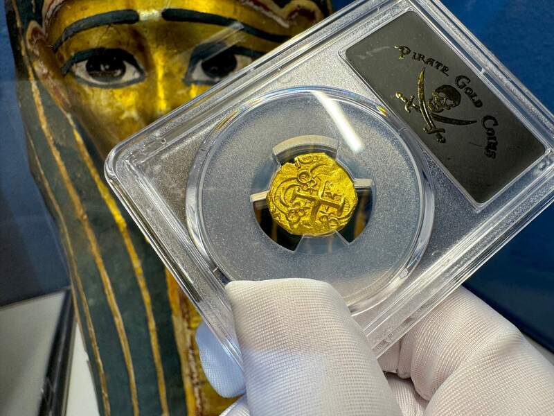 Colombia 2 Escudos 1701-1709 "1715 Fleet Shipwreck" PCGS 63 4