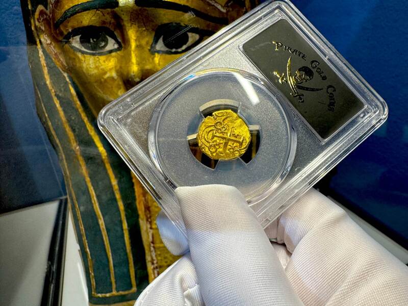 Colombia 2 Escudos 1701-1709 "1715 Fleet Shipwreck" PCGS 63 6