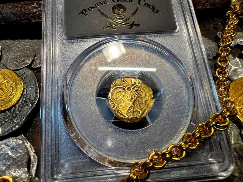 Colombia 2 Escudos 1701-14 "1715 Fleet Shipwreck" PCGS 55 7