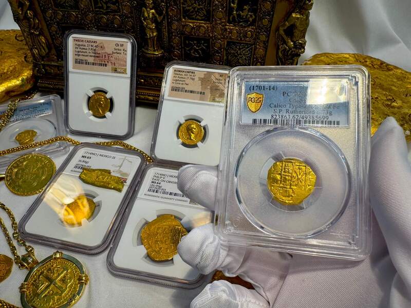 Colombia 2 Escudos 1701-14 PCGS 62 16