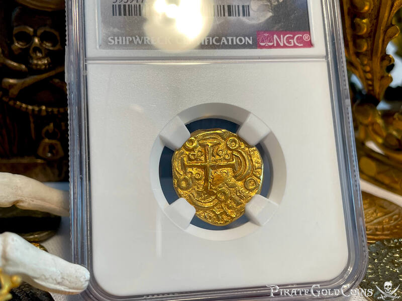 Colombia 2 Escudos 1701/1699 "1715 Fleet Shipwreck" NGC 62