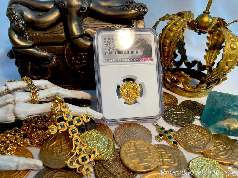 Colombia 2 Escudos 1701/1699 "1715 Fleet Shipwreck" NGC 62 5