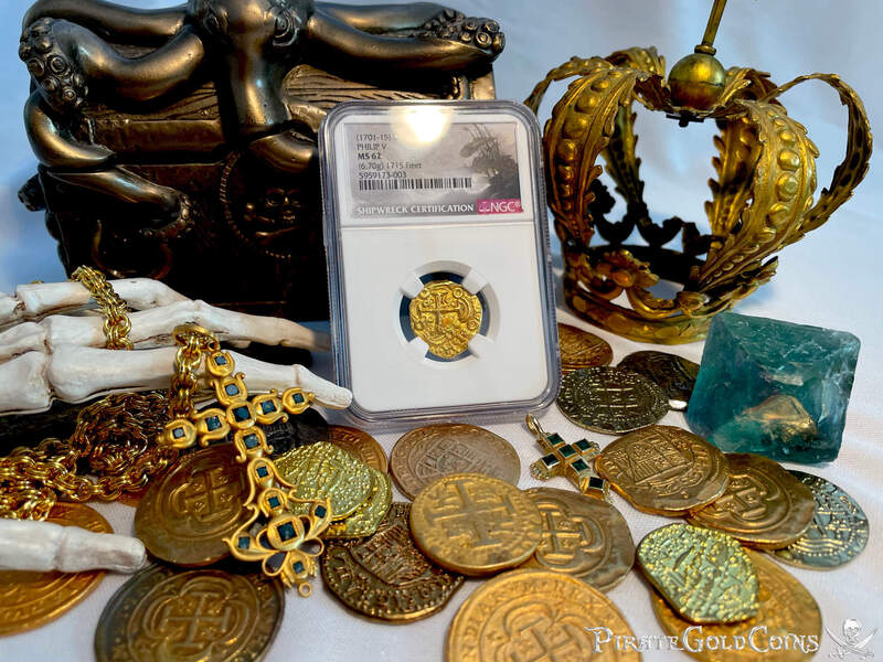 Colombia 2 Escudos 1701/1699 "1715 Fleet Shipwreck" NGC 62 6