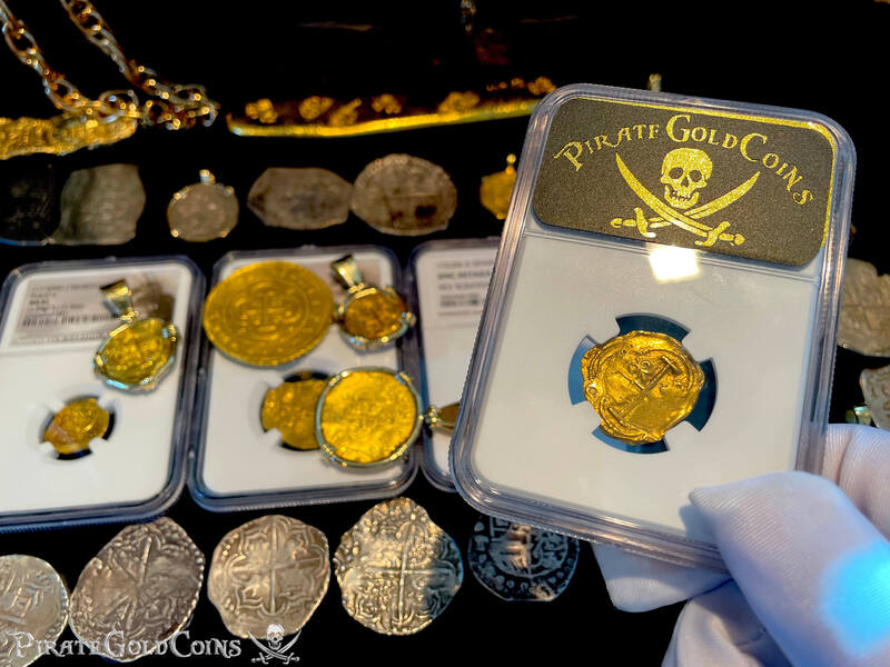 Colombia 2 Escudos 1701-15 "1715 Plate Fleet Shipwreck" NGC 62 5