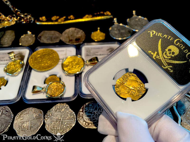 Colombia 2 Escudos 1705 "Full Date - 1715 Fleet Shipwreck" NGC 63 14