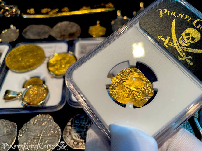 Dated | Colombia 2 Escudos | Pirate Gold Coins 26