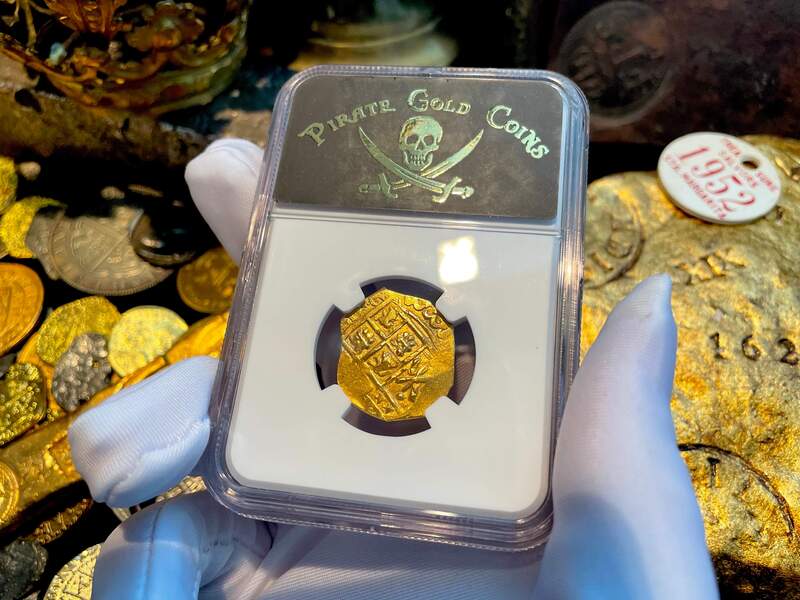 Colombia 2 Escudos 1709 "1715 Fleet Shipwreck" NGC 63 9