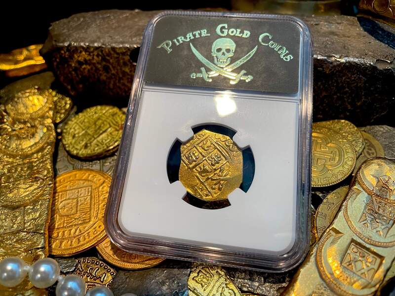 Colombia 2 Escudos 1709 "1715 Fleet Shipwreck" NGC 63 15