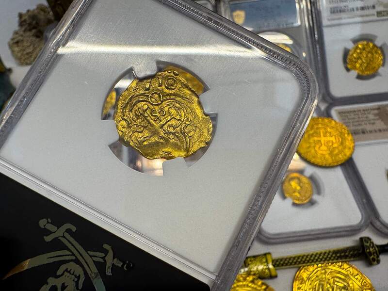 Colombia 2 Escudos 1710 "1715 Fleet Shipwreck" NGC 62 5