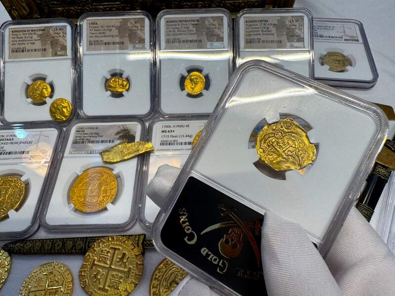 Colombia 2 Escudos 1710 "1715 Fleet Shipwreck" NGC 62 21