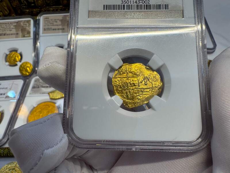 Colombia 2 Escudos 1710 "1715 Fleet Shipwreck" NGC 62 7