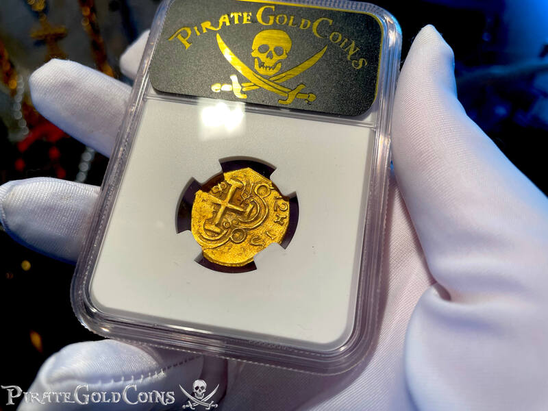 Colombia 2 Escudos 1712 "Dated! From 1715 Fleet Shipwreck" NGC 62 9