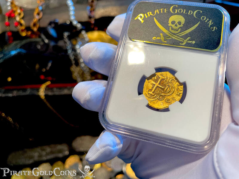 Colombia 2 Escudos 1712 "Dated! From 1715 Fleet Shipwreck" NGC 62 7