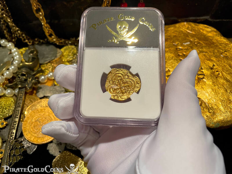 Colombia 2 Escudos 1712 "1715 Fleet Shipwreck" NGC 66 10