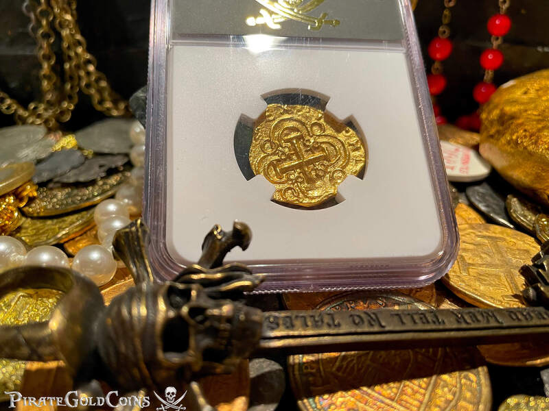 Colombia 2 Escudos 1712 "1715 Fleet Shipwreck" NGC 66