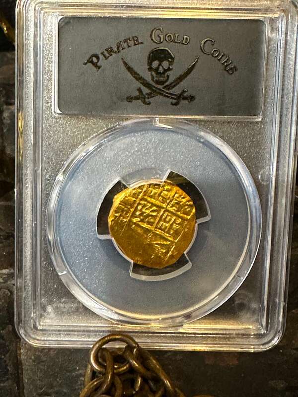 Colombia 2 Escudos 1712 "1715 Fleet Shipwreck" PCGS 63 7