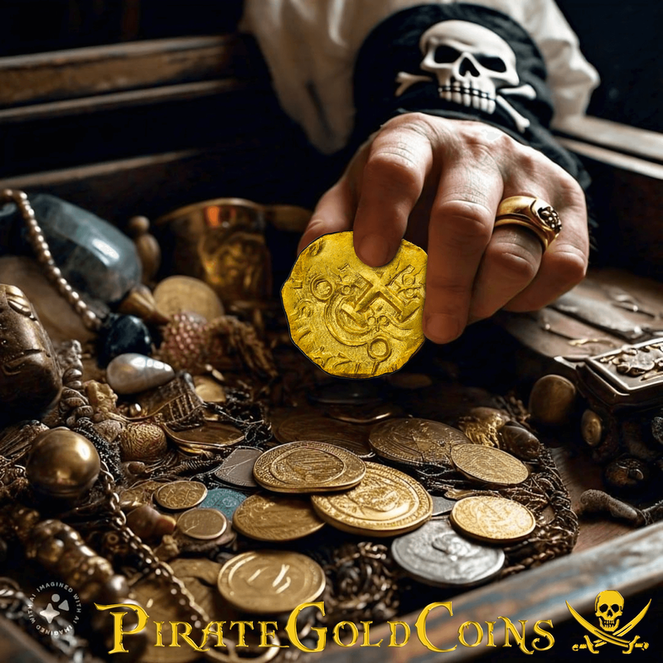 Pirate Gold Coins | Colombia 2 Escudos 78