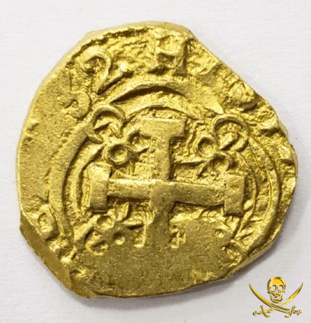 Unique! Colombia 2 Escudos 1732/1 "From 1733 Fleet Shipwreck!" NGC 62 4