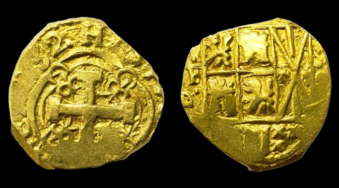 Pirate Gold Coins | Colombia 2 Escudos 85