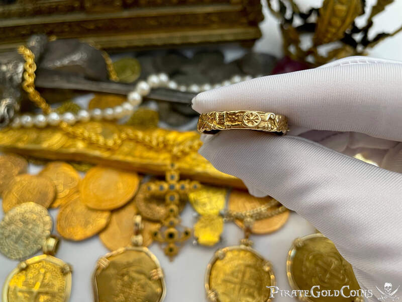 Colombia 2 Escudos 1694-1713 Ornate Pendant 6