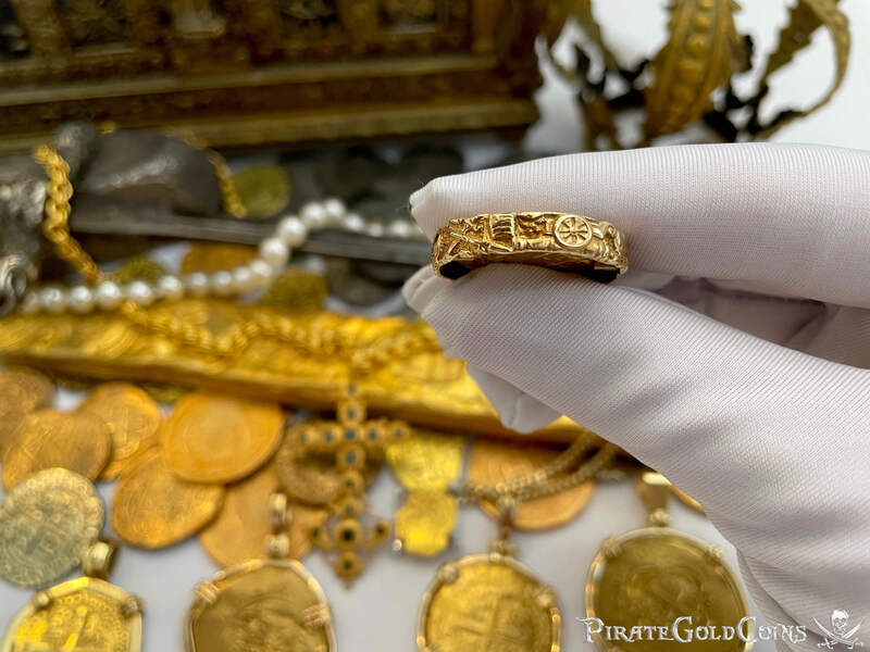 Colombia 2 Escudos 1694-1713 Ornate Pendant 7