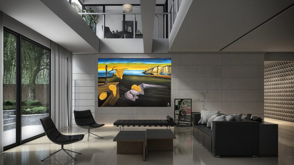 Treasure Paintings by JR Bissell: A Pirate Rendition of Salvador Dali 10